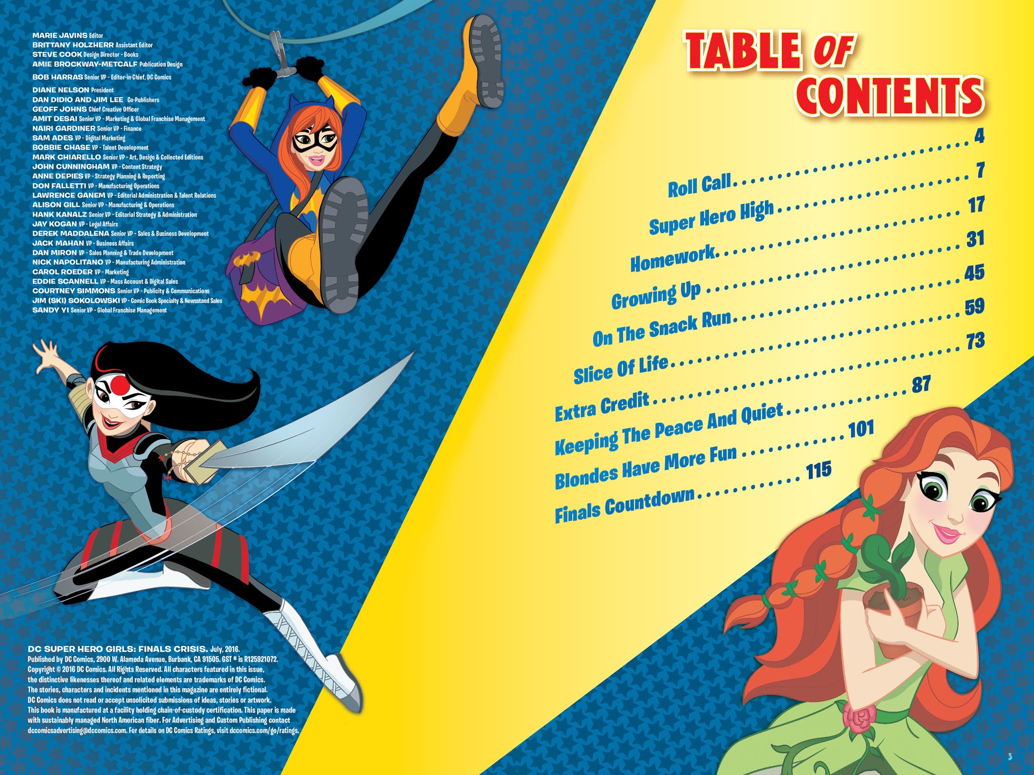 Read online DC Super Hero Girls: Finals Crisis comic -  Issue # TPB - 3