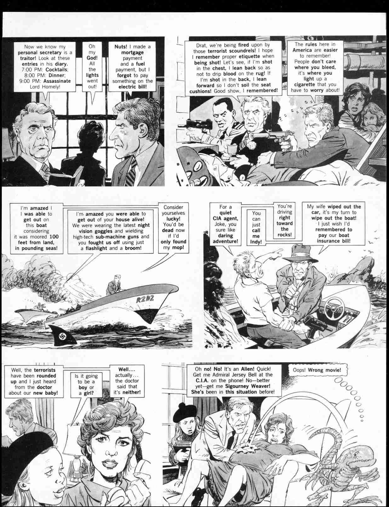 Read online MAD comic -  Issue #316 - 49