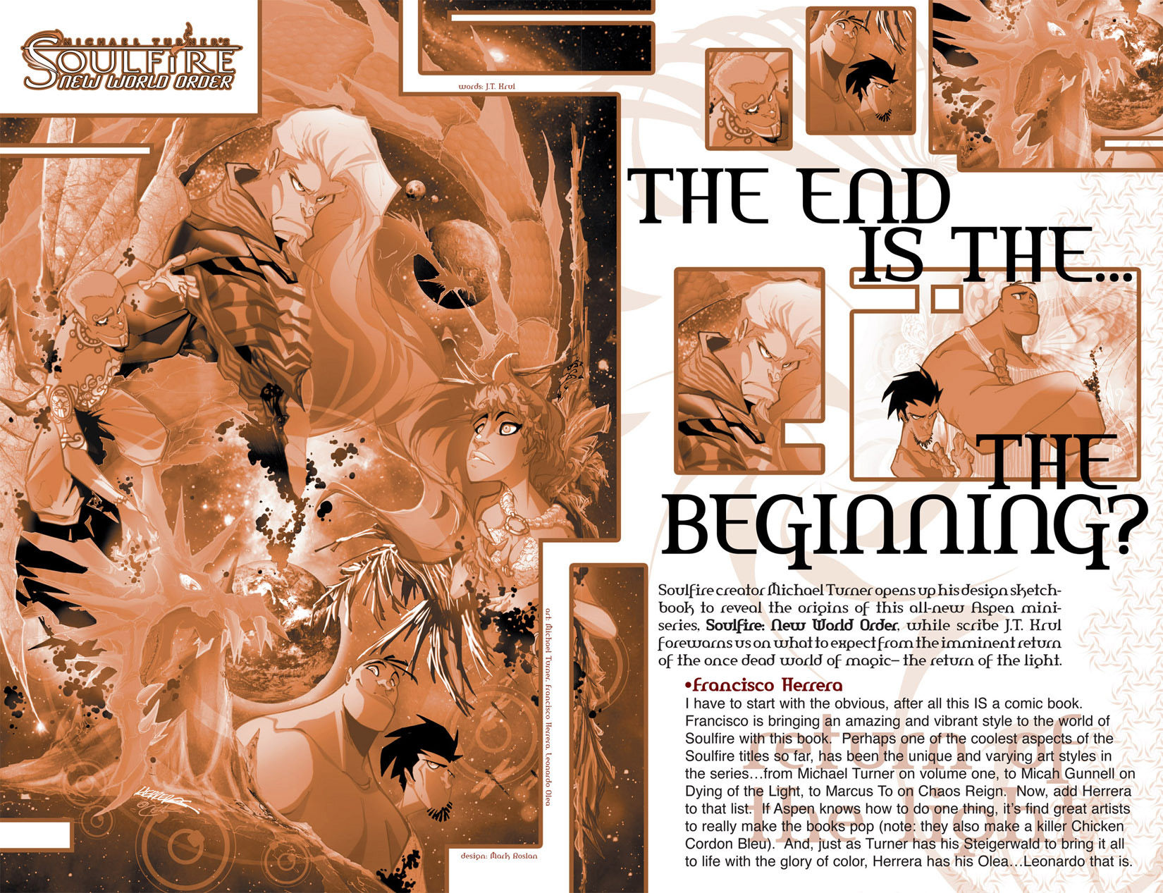 Read online Michael Turner's Soulfire: New World Order comic -  Issue # _Beginnings - 11