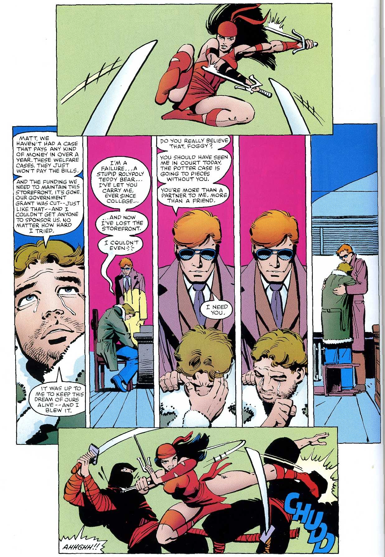 Read online Daredevil Visionaries: Frank Miller comic -  Issue # TPB 2 - 152