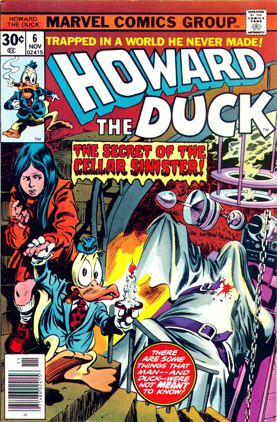 Read online Howard the Duck (1976) comic -  Issue #6 - 1