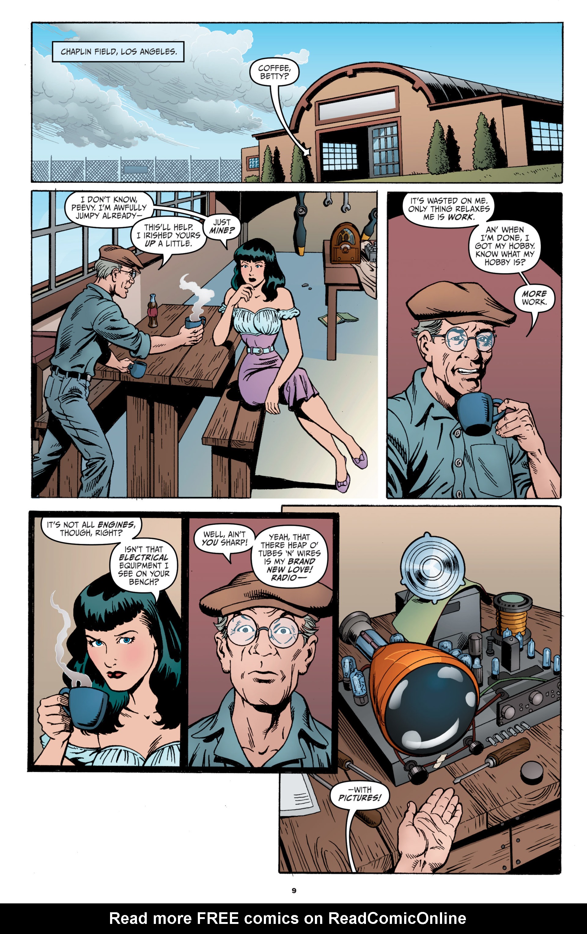 Read online The Rocketeer/The Spirit: Pulp Friction comic -  Issue #2 - 12
