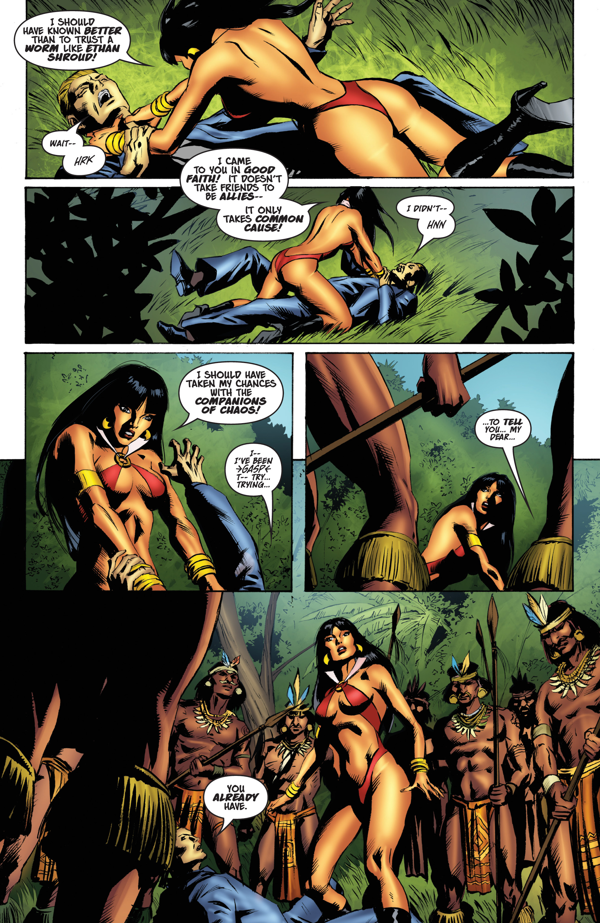 Read online Vampirella: The Dynamite Years Omnibus comic -  Issue # TPB 4 (Part 1) - 85