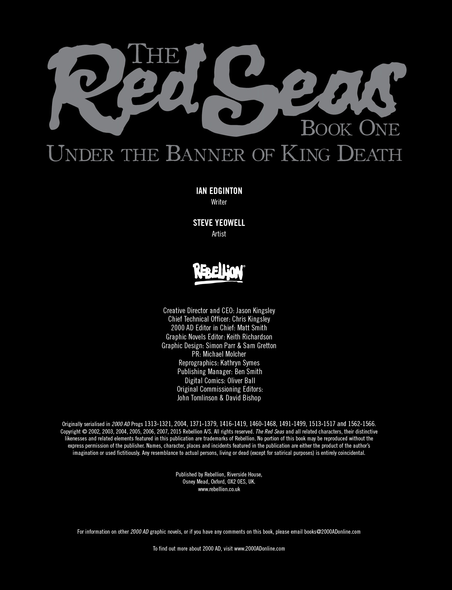 Read online The Red Seas comic -  Issue #1 - 3