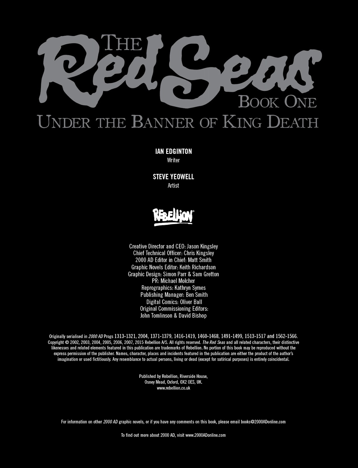 The Red Seas issue 1 - Page 3