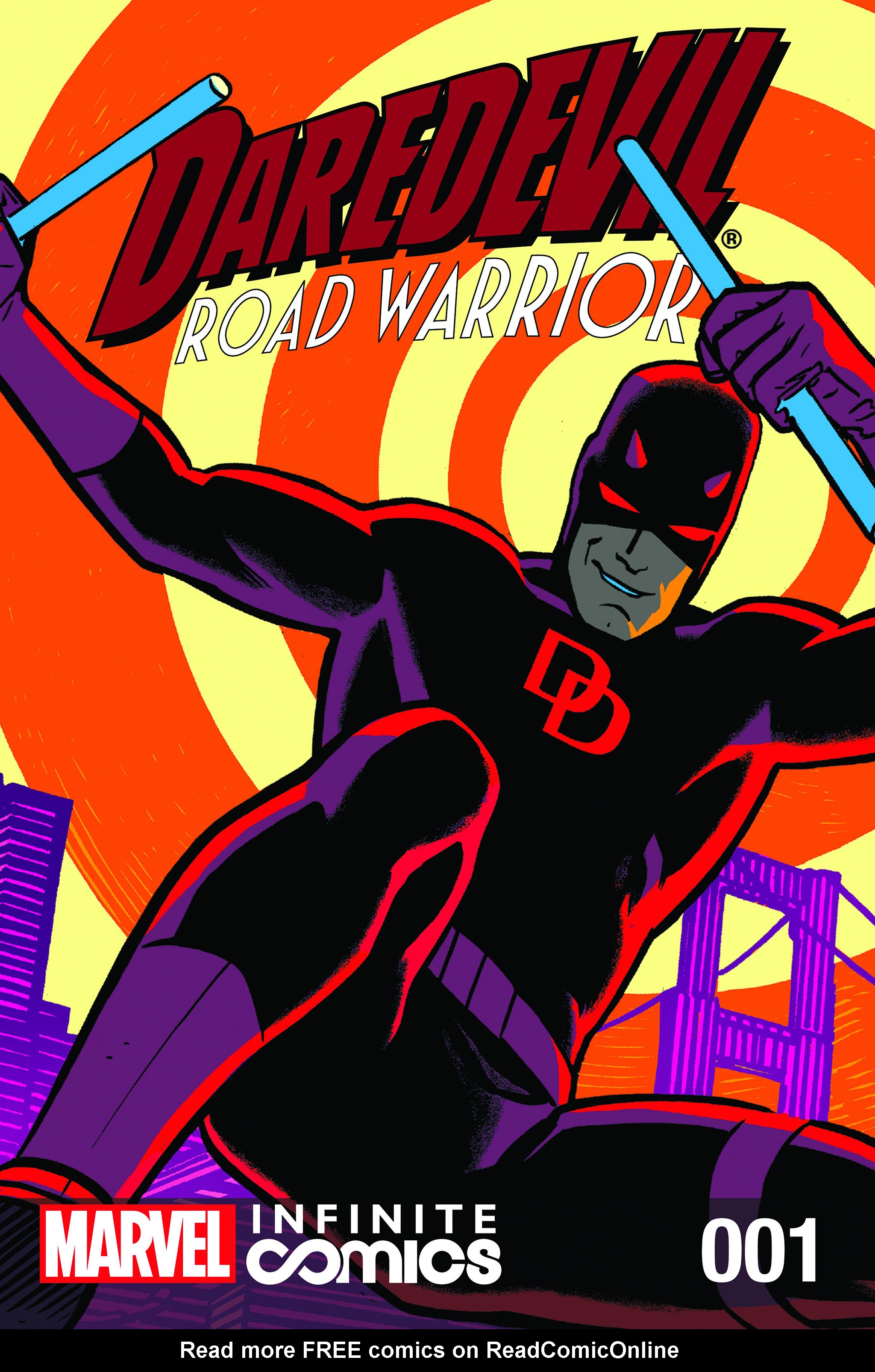 Read online Daredevil: Road Warrior (Infinite Comics) comic -  Issue #1 - 2