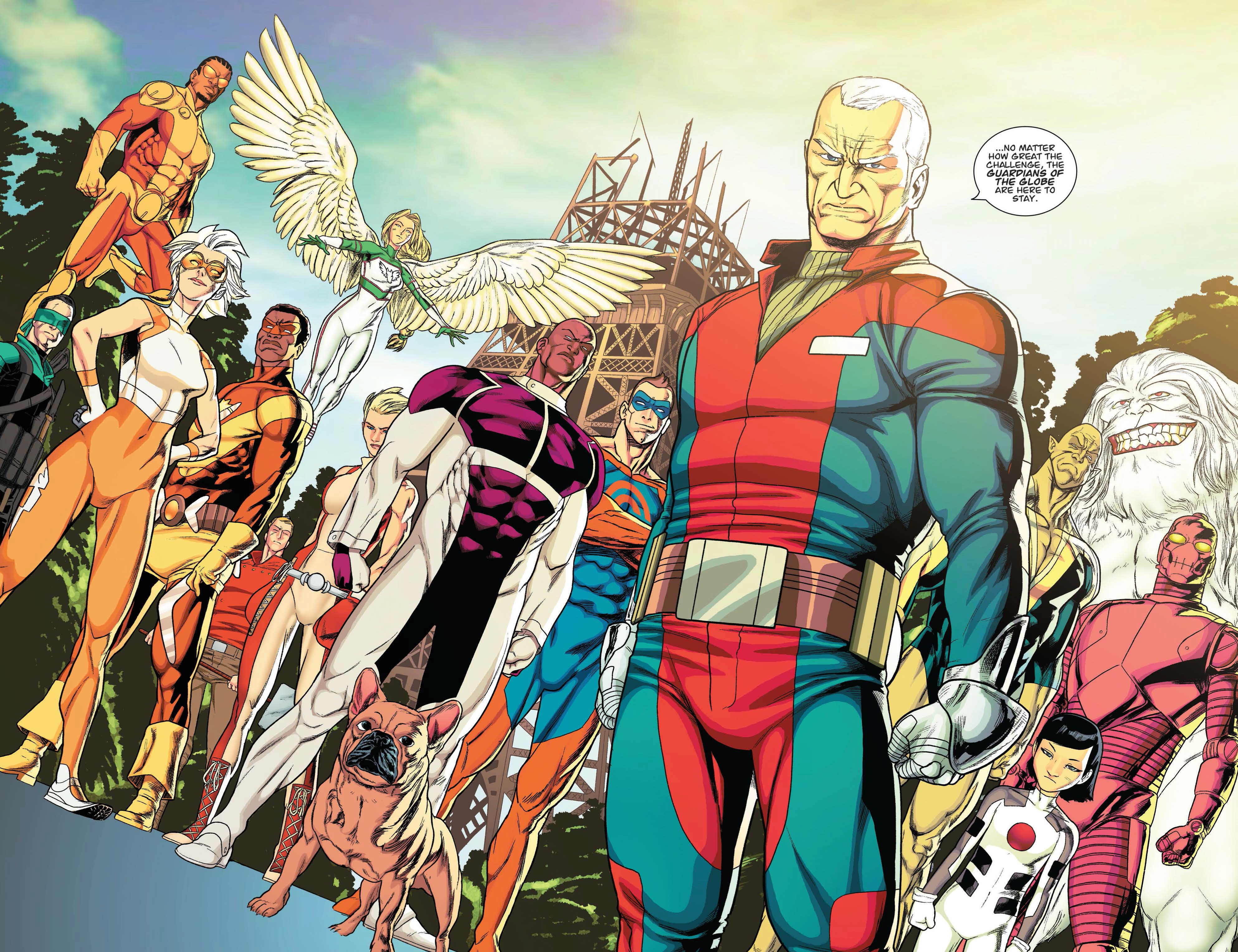 Read online Guarding the Globe (2010) comic -  Issue #6 - 20