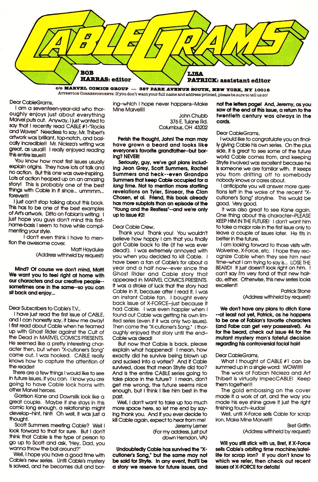 Read online Cable (1993) comic -  Issue #2 - 29