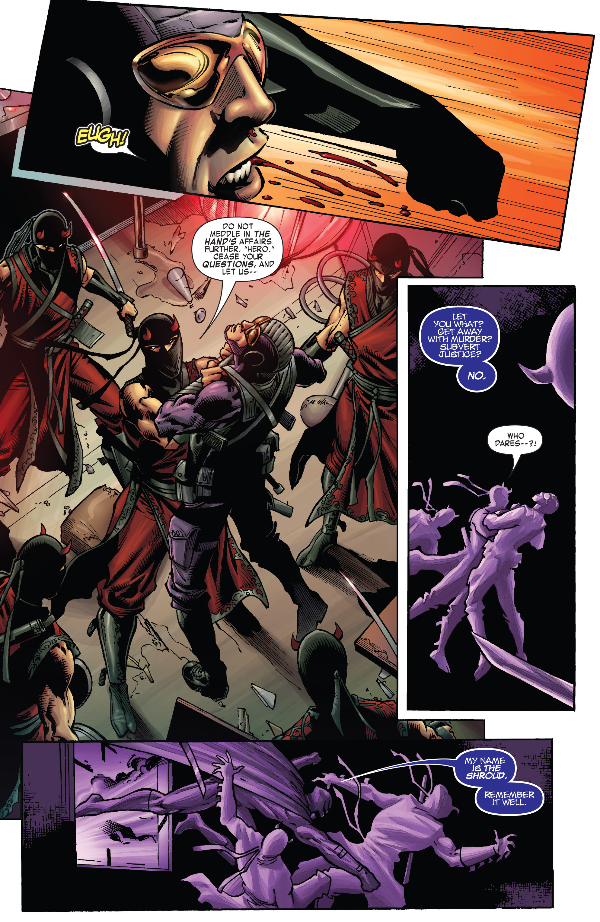 Read online Shadowland: Blood on the Streets comic -  Issue #3 - 19