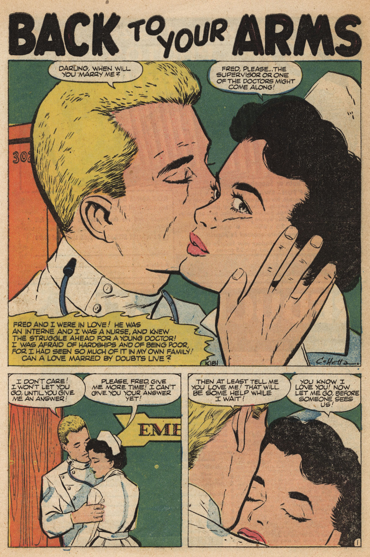 Read online Love Romances comic -  Issue #60 - 28