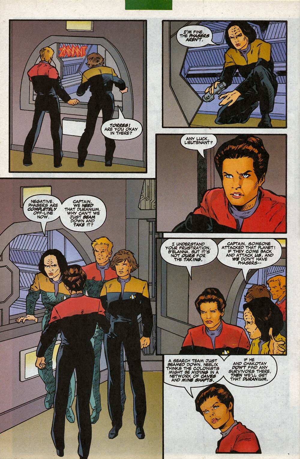 Read online Star Trek: Voyager comic -  Issue #4 - 17