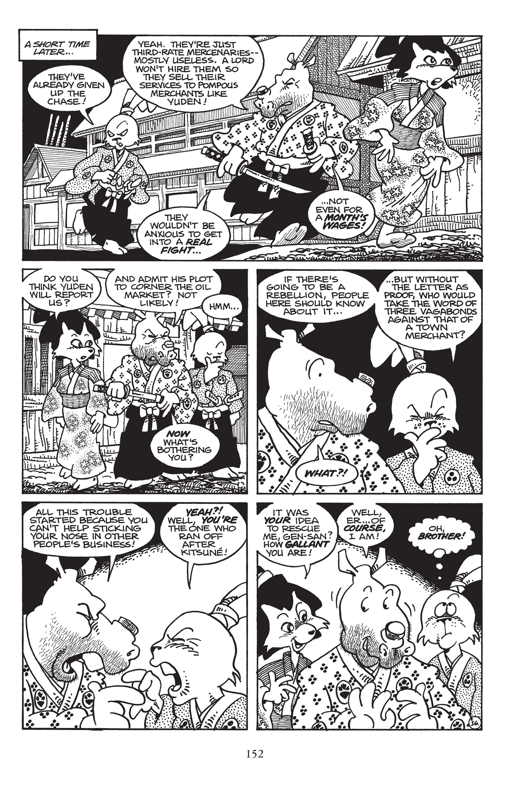 Read online Usagi Yojimbo (1987) comic -  Issue # _TPB 7 - 144