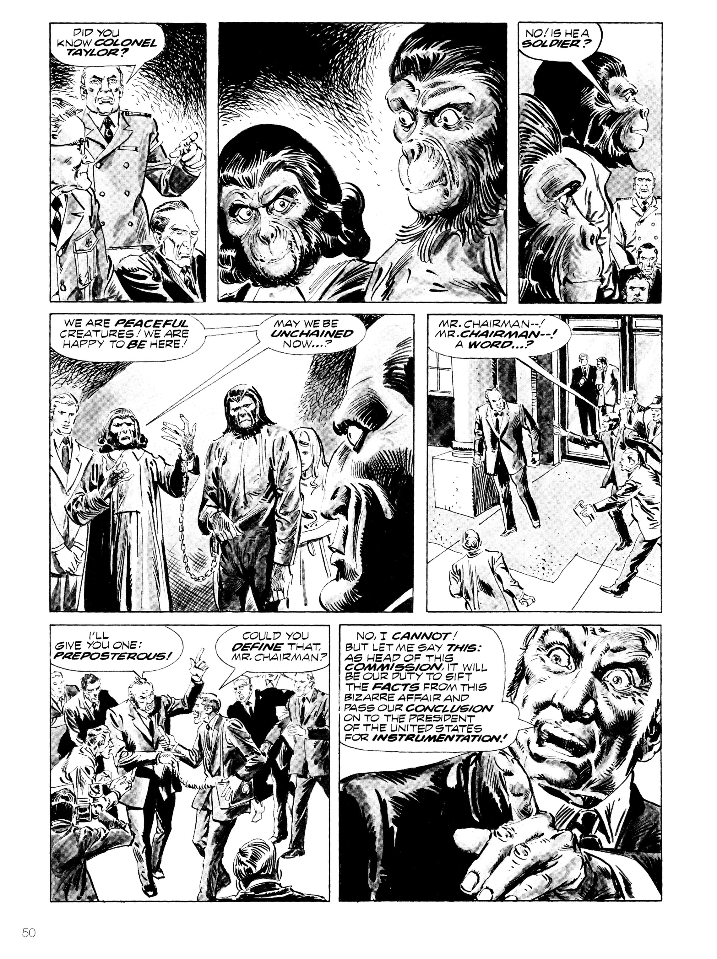 Read online Planet of the Apes: Archive comic -  Issue # TPB 3 (Part 1) - 47