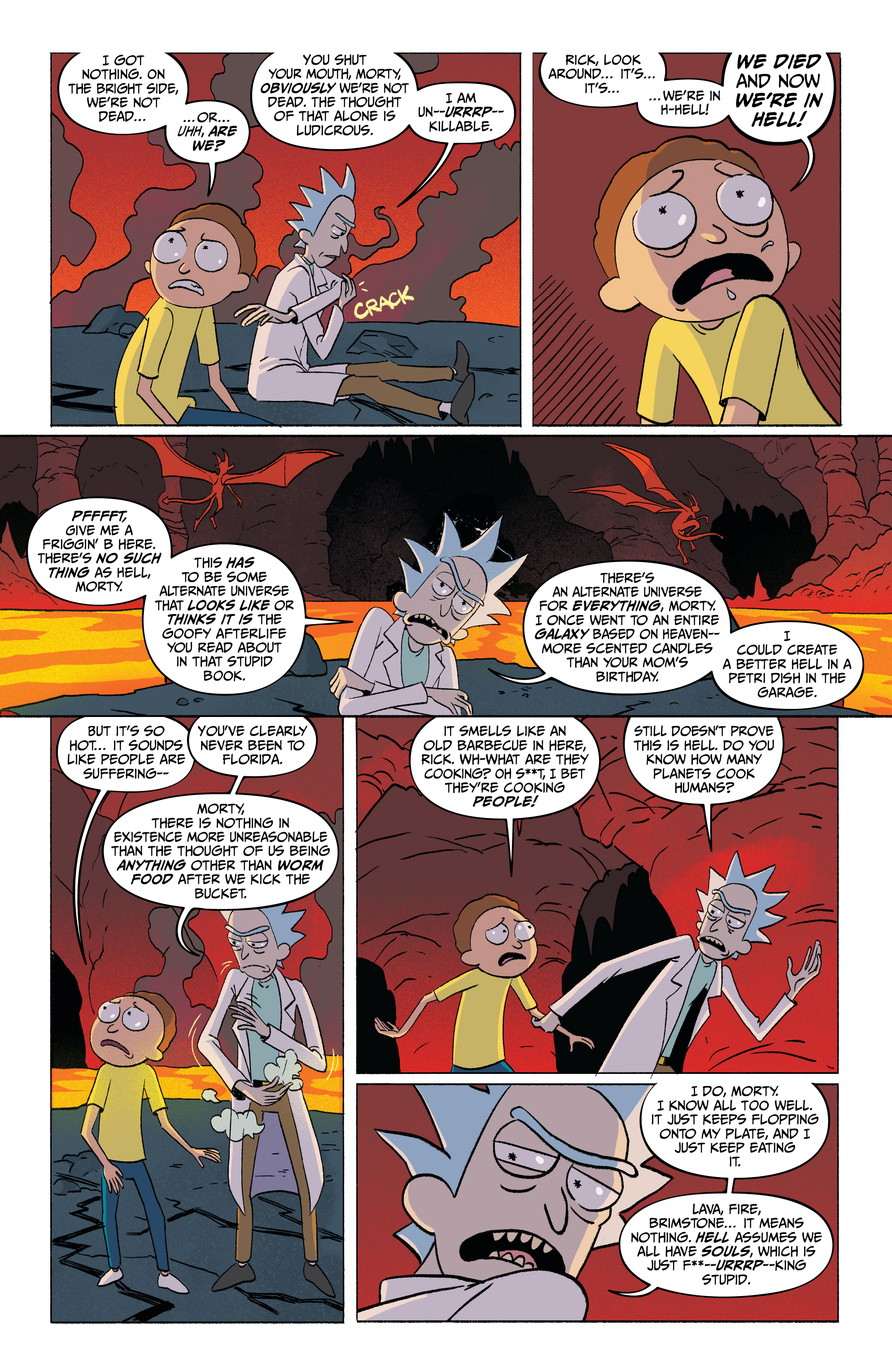 Read online Rick and Morty: Go to Hell comic -  Issue #1 - 4