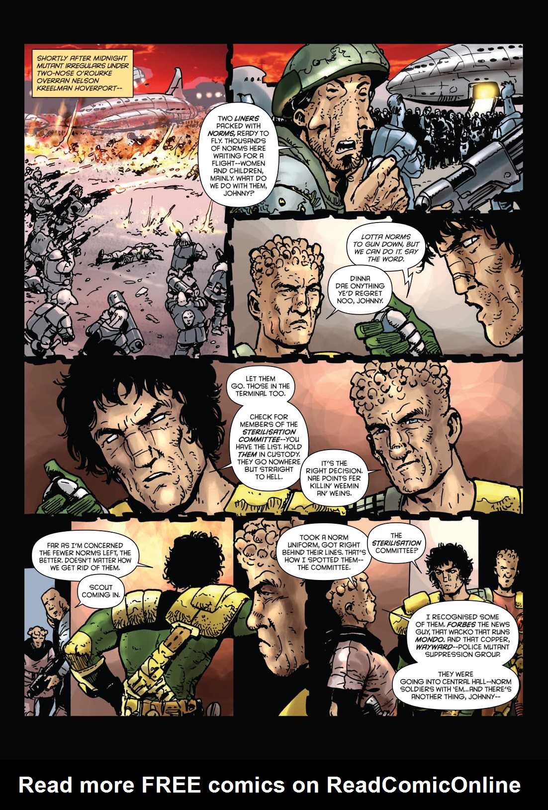 Read online Strontium Dog: The Life and Death of Johnny Alpha: Dogs of War comic -  Issue # TPB - 118