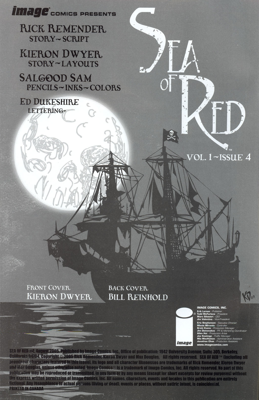Read online Sea of Red comic -  Issue #4 - 2
