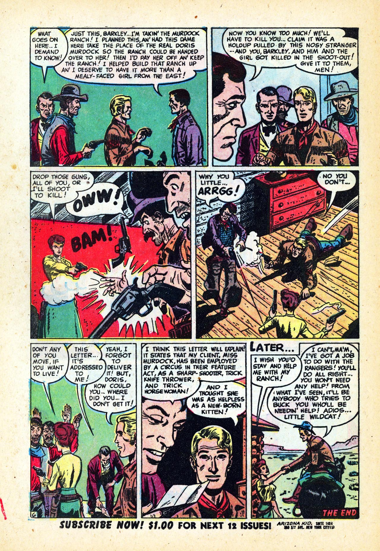 Read online Arizona Kid comic -  Issue #3 - 32