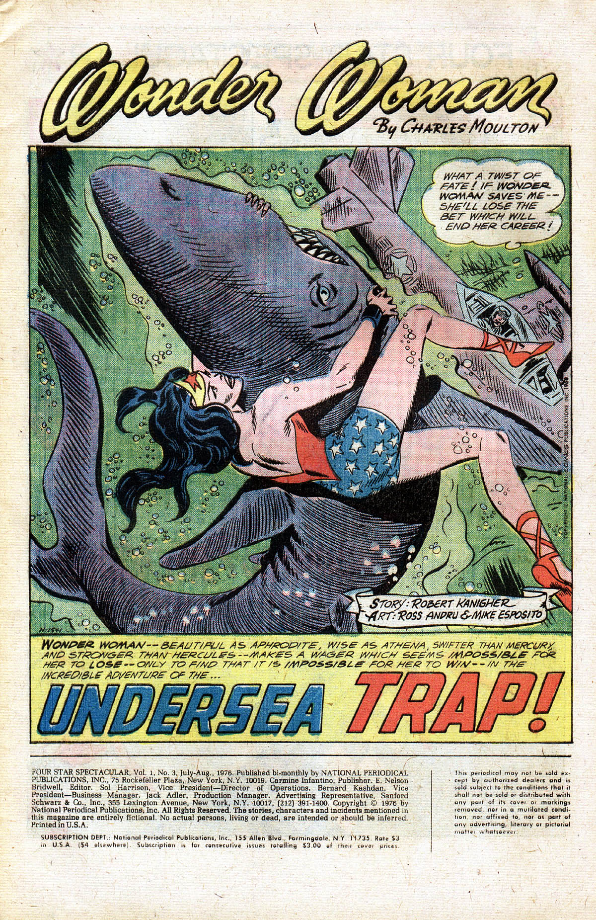 Read online Four Star Spectacular comic -  Issue #3 - 3