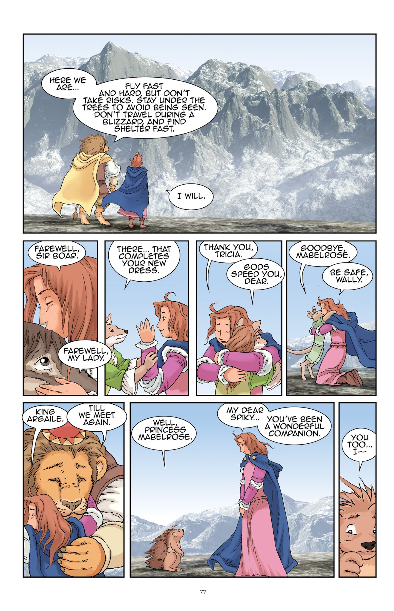 Read online Courageous Princess comic -  Issue # TPB 2 (Part 1) - 75