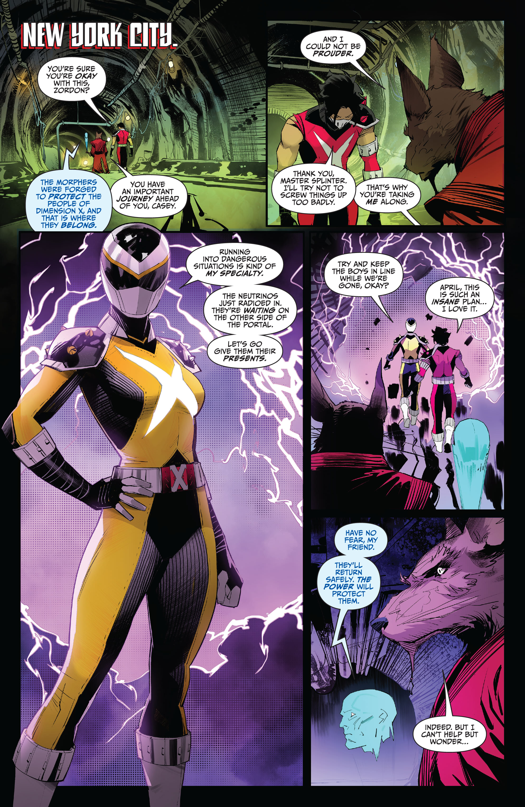 Read online Mighty Morphin Power Rangers/ Teenage Mutant Ninja Turtles II comic -  Issue #5 - 22