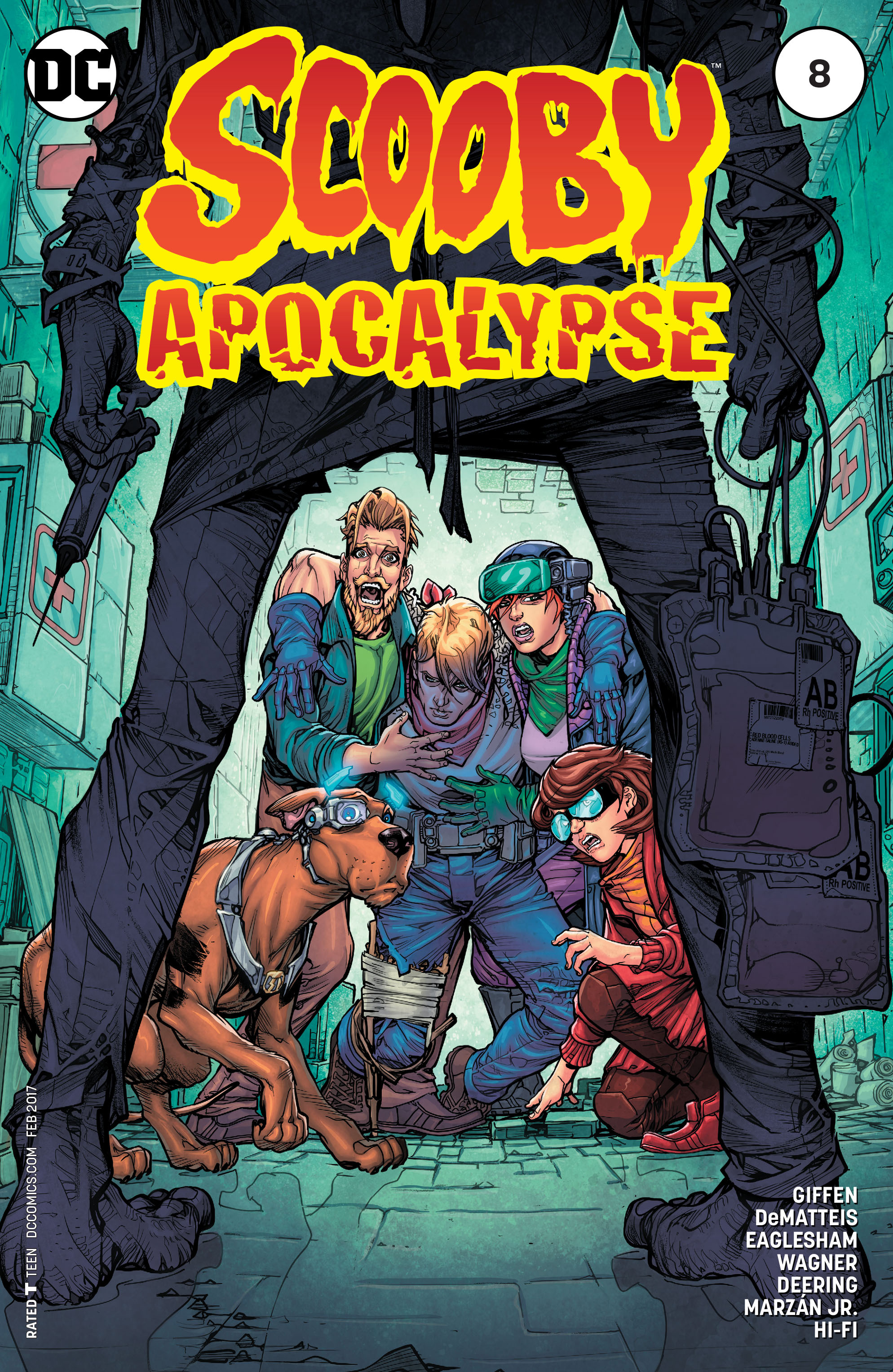 Read online Scooby Apocalypse comic -  Issue #8 - 1