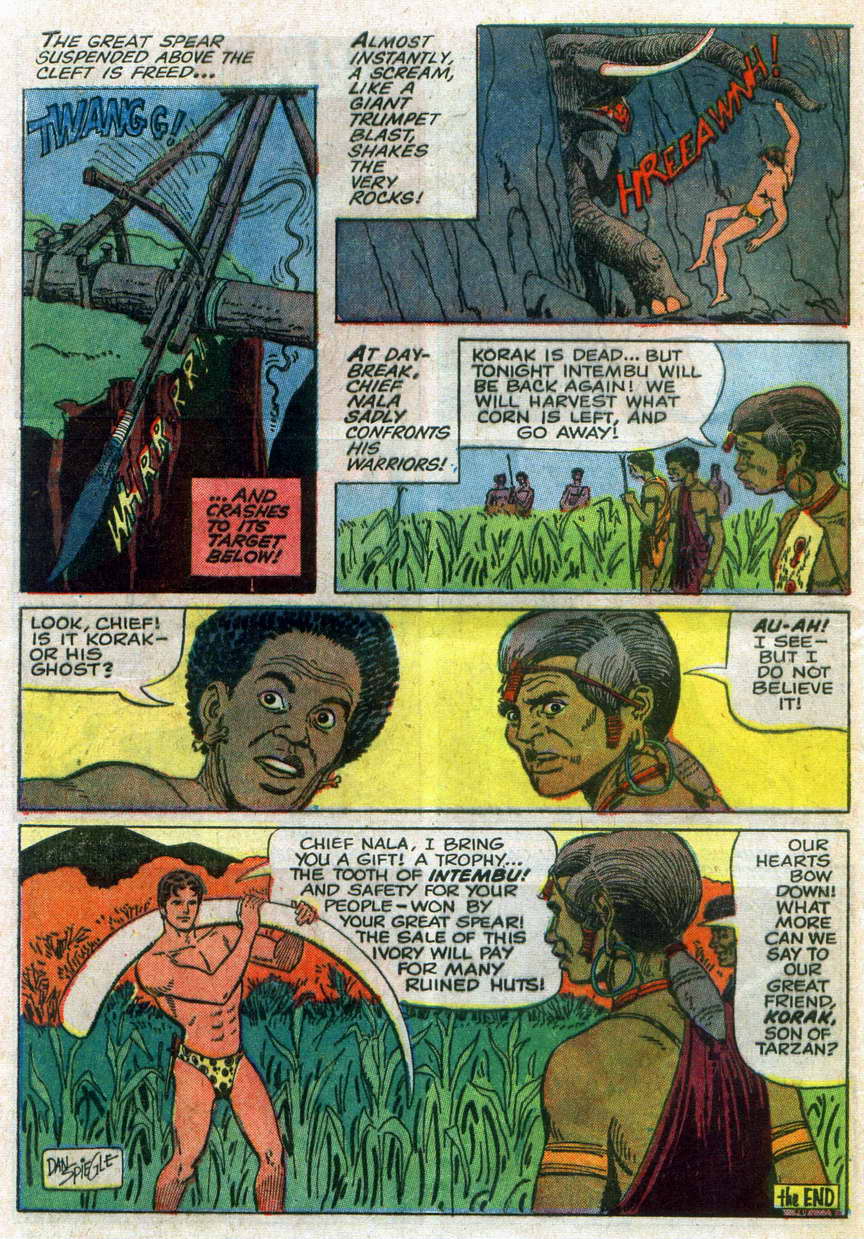 Read online Korak, Son of Tarzan (1964) comic -  Issue #30 - 32