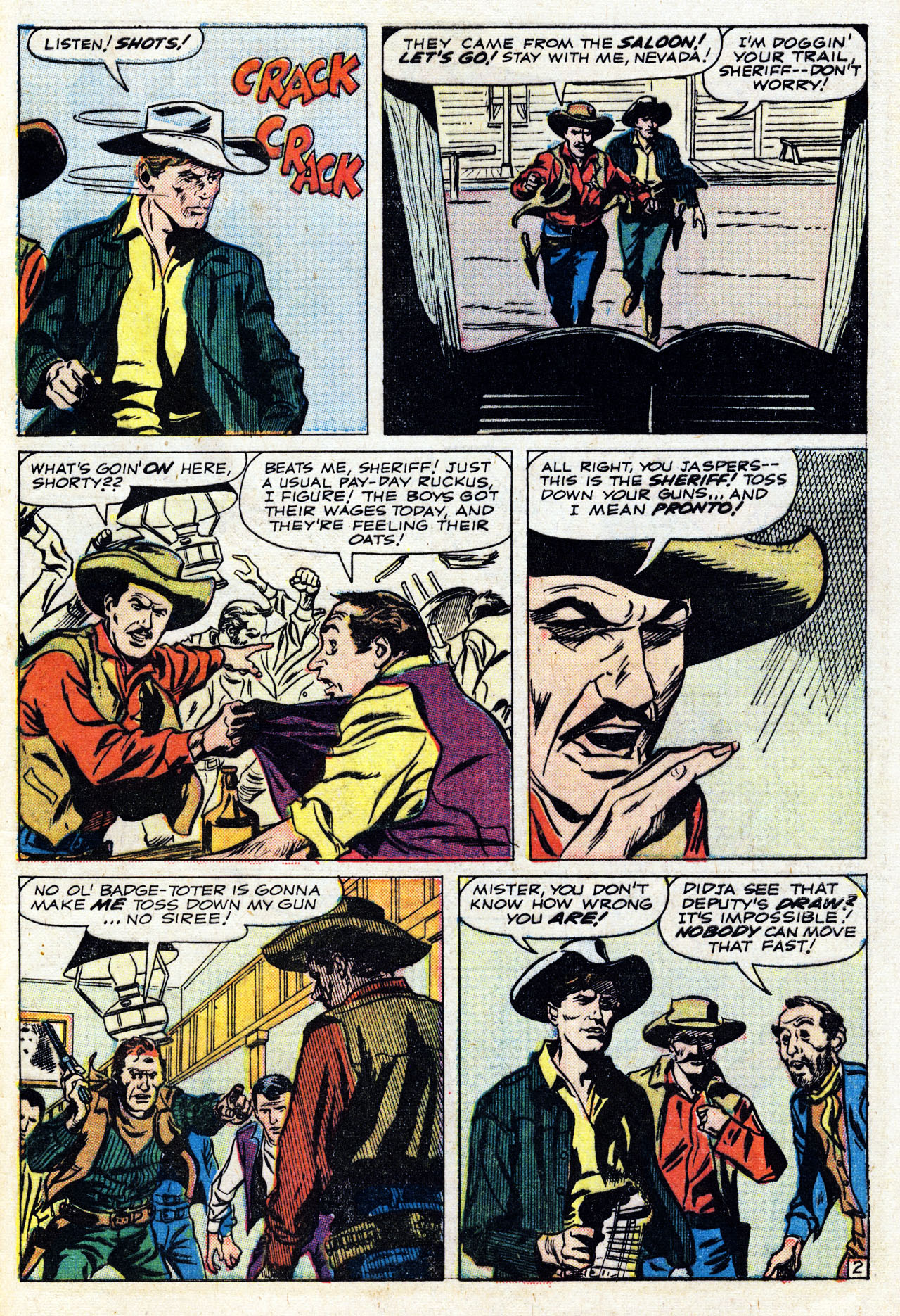 Read online Gunsmoke Western comic -  Issue #76 - 29