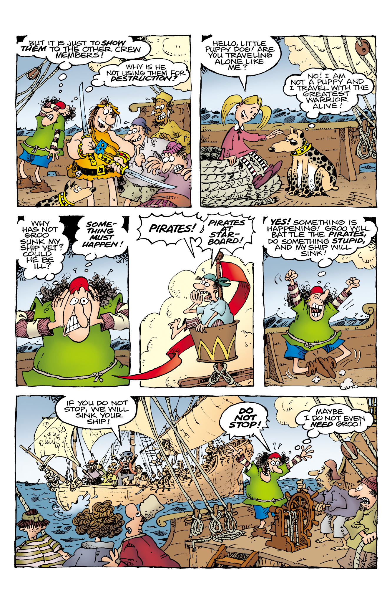 Read online Groo: Friends and Foes comic -  Issue #1 - 13