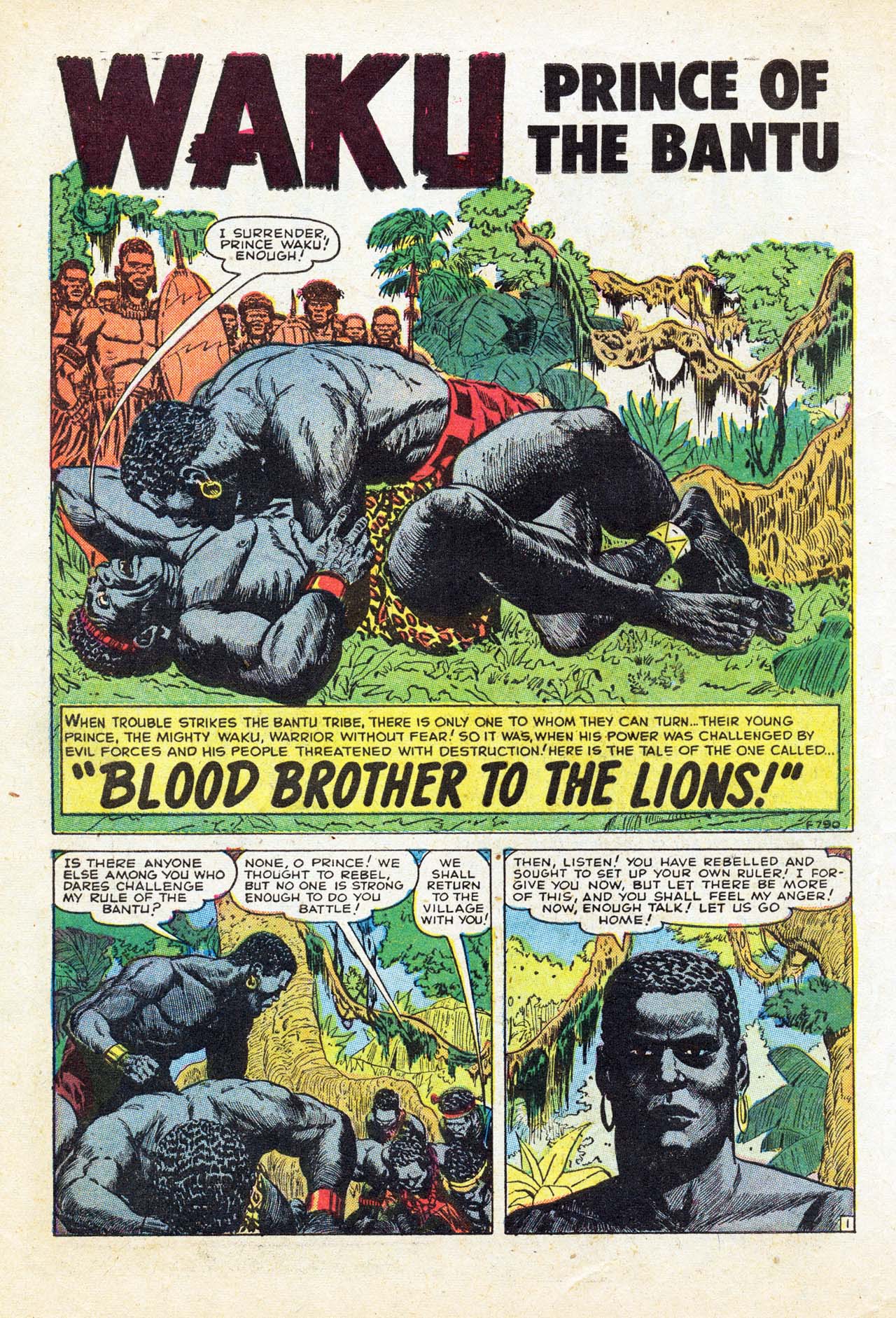 Read online Jungle Tales comic -  Issue #5 - 10