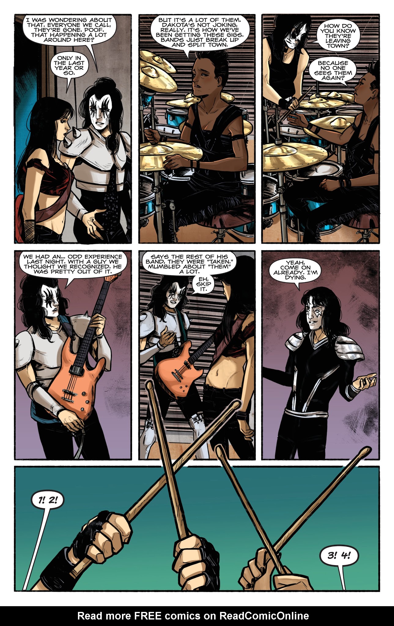 Read online Kiss/Vampirella comic -  Issue #3 - 14