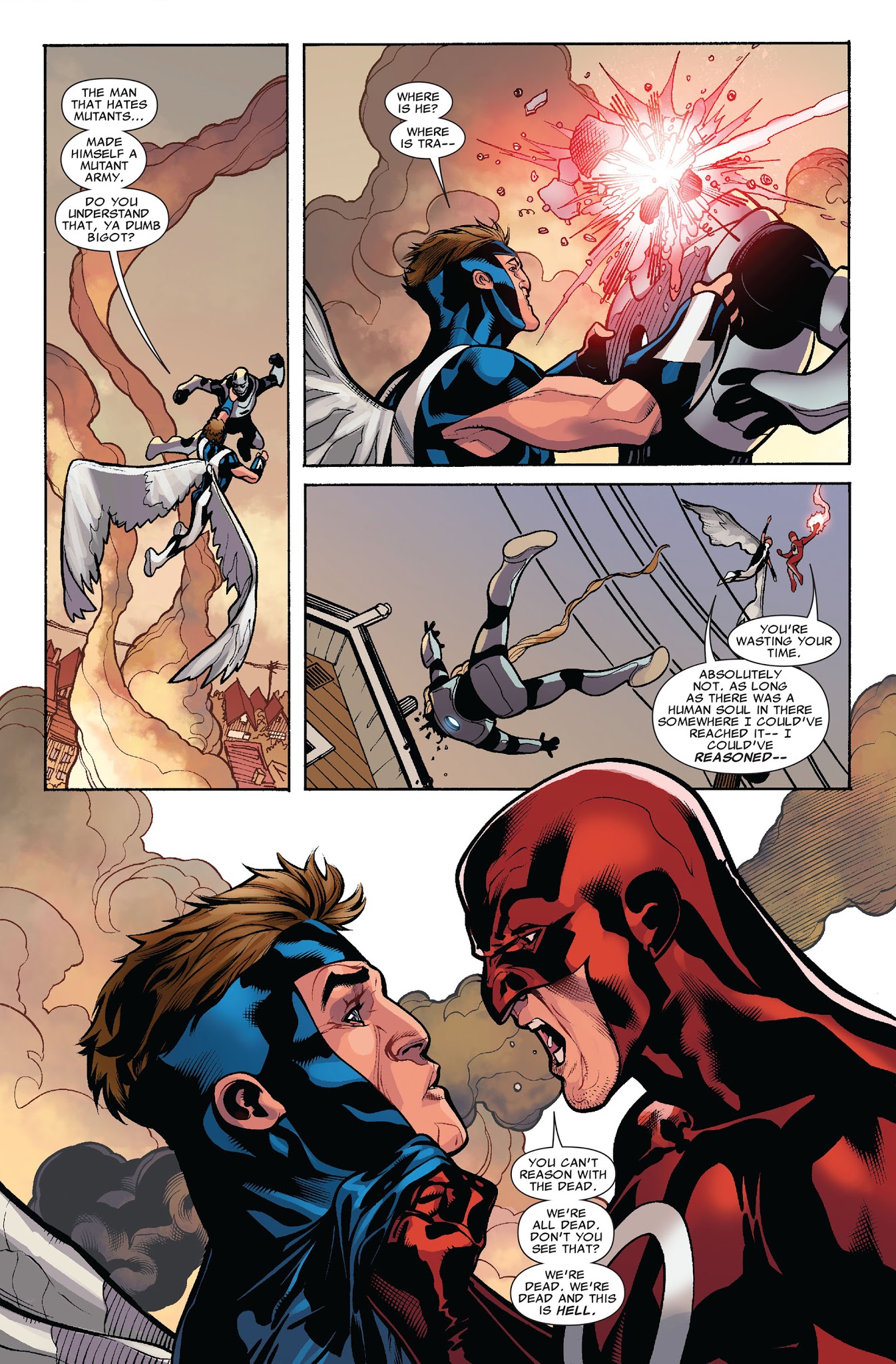 Read online Dark Avengers/Uncanny X-Men: Utopia comic -  Issue # TPB - 100