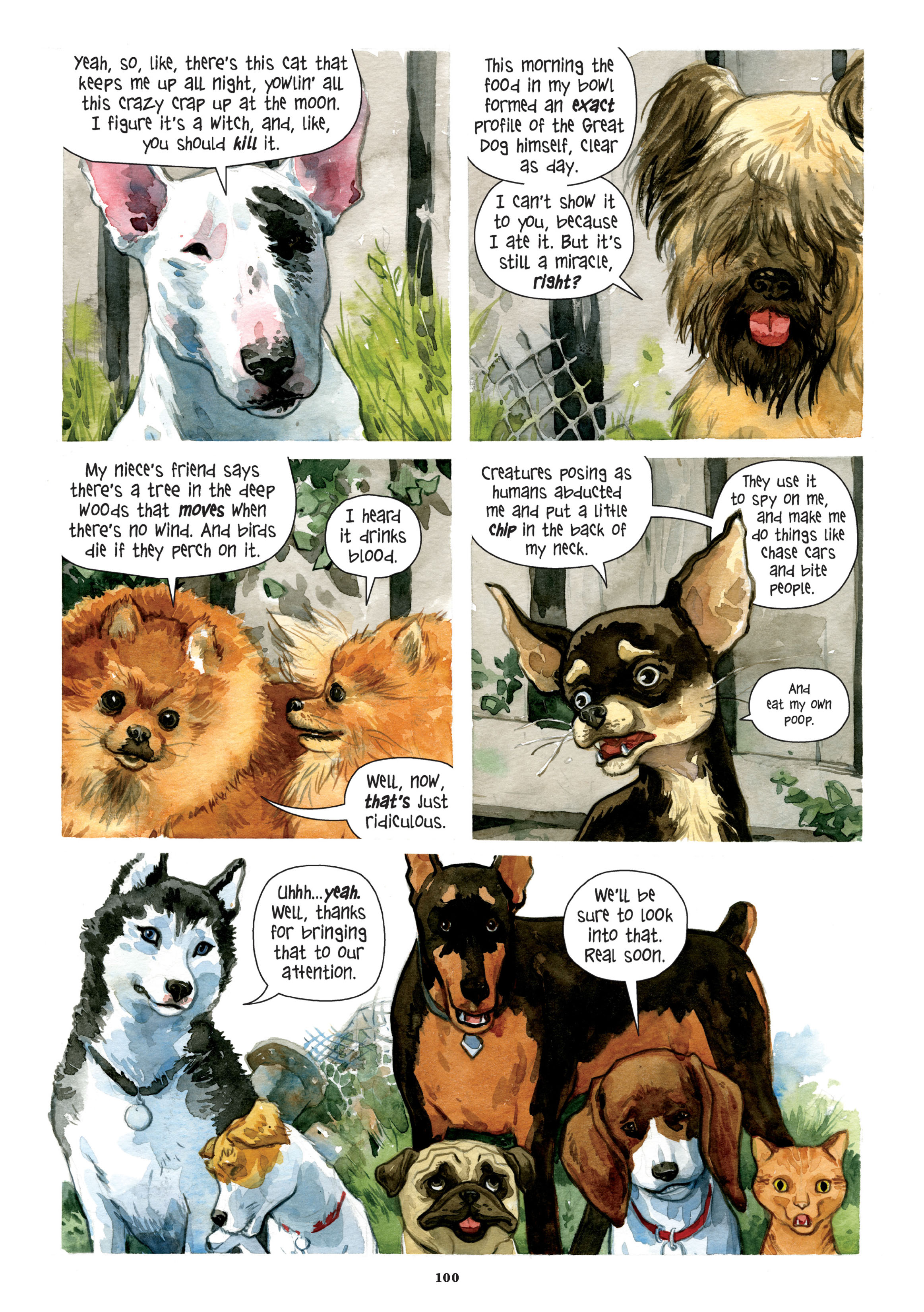 Read online Beasts of Burden: Animal Rites comic -  Issue # TPB - 95