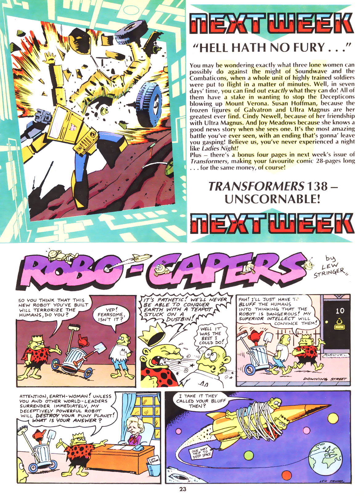 Read online The Transformers (UK) comic -  Issue #137 - 21