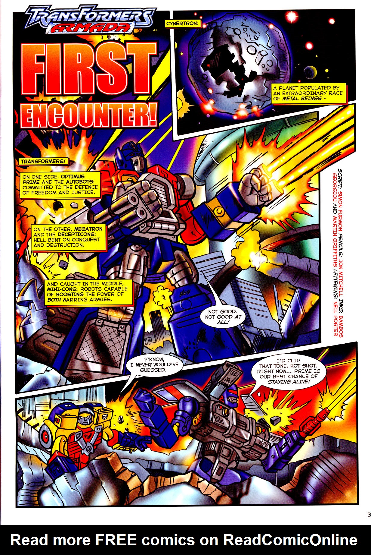 Read online Transformers: Armada (2003) comic -  Issue #1 - 3