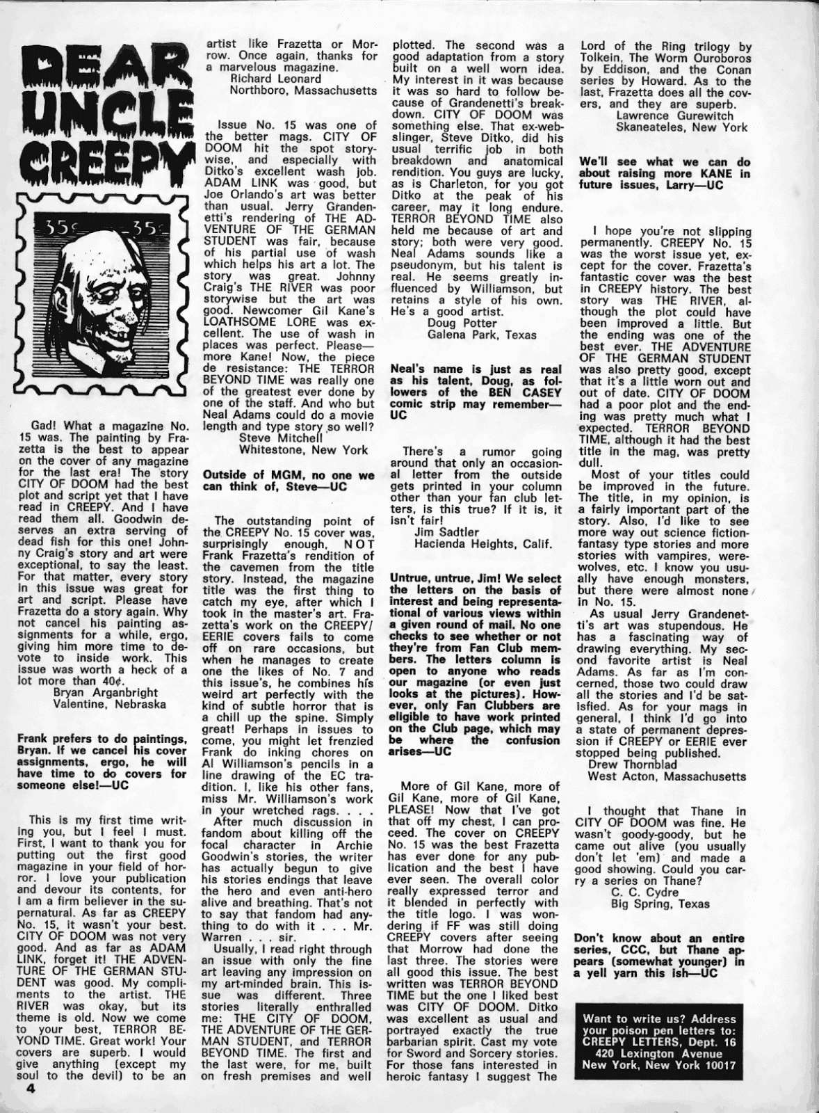 Creepy (1964) Issue #16 #16 - English 4