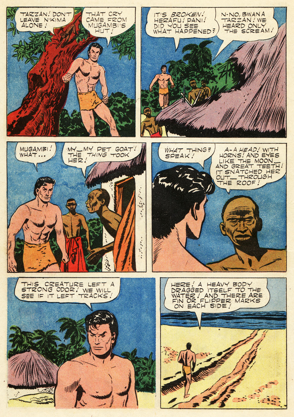 Read online Tarzan (1948) comic -  Issue #73 - 14
