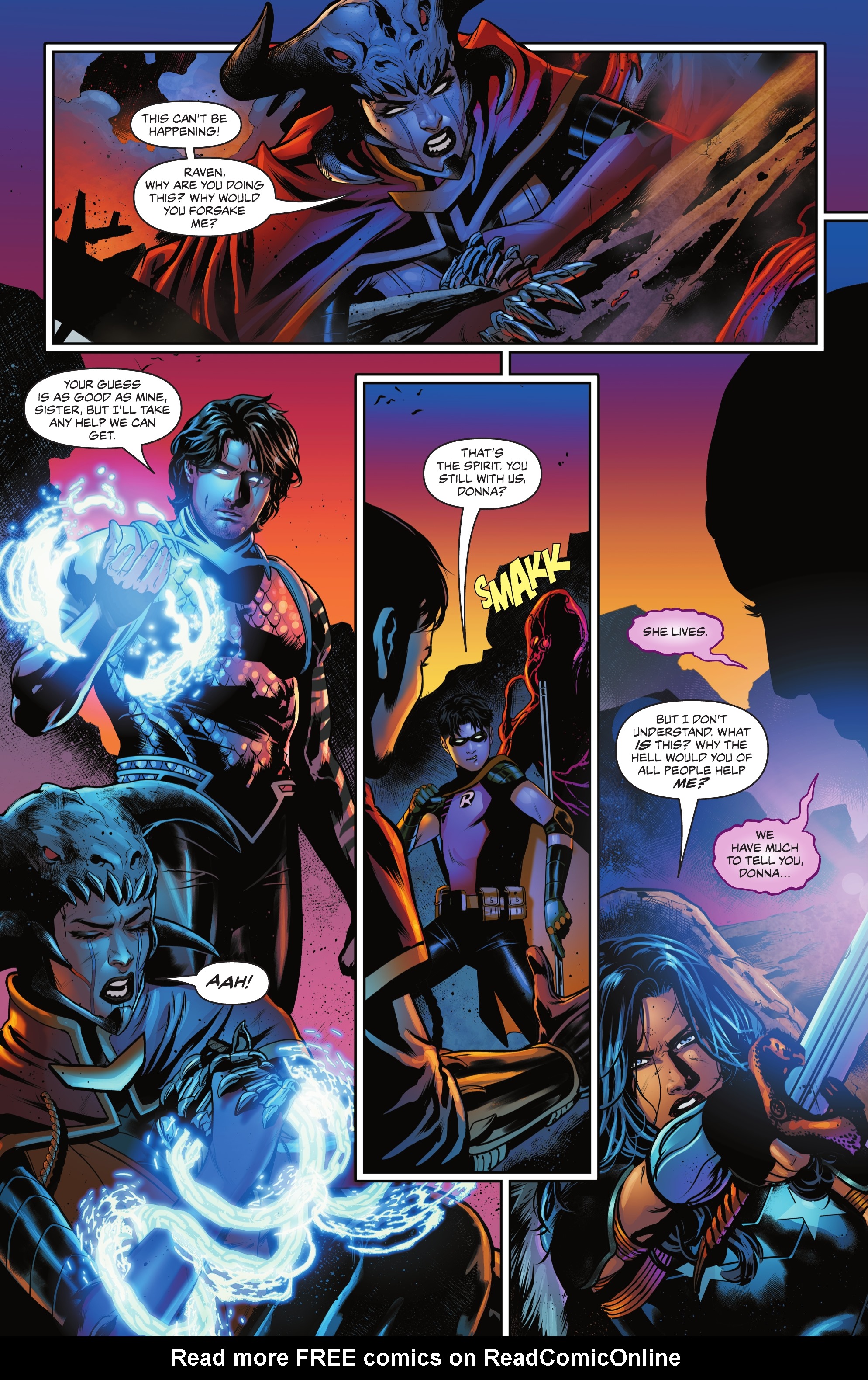 Read online Titans United: Bloodpact comic -  Issue #4 - 16