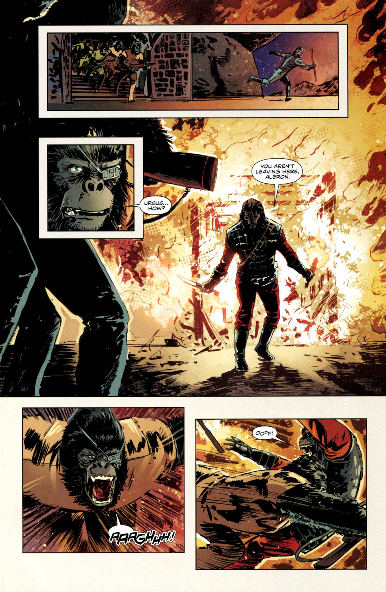 Read online Betrayal of the Planet of the Apes comic -  Issue #3 - 23