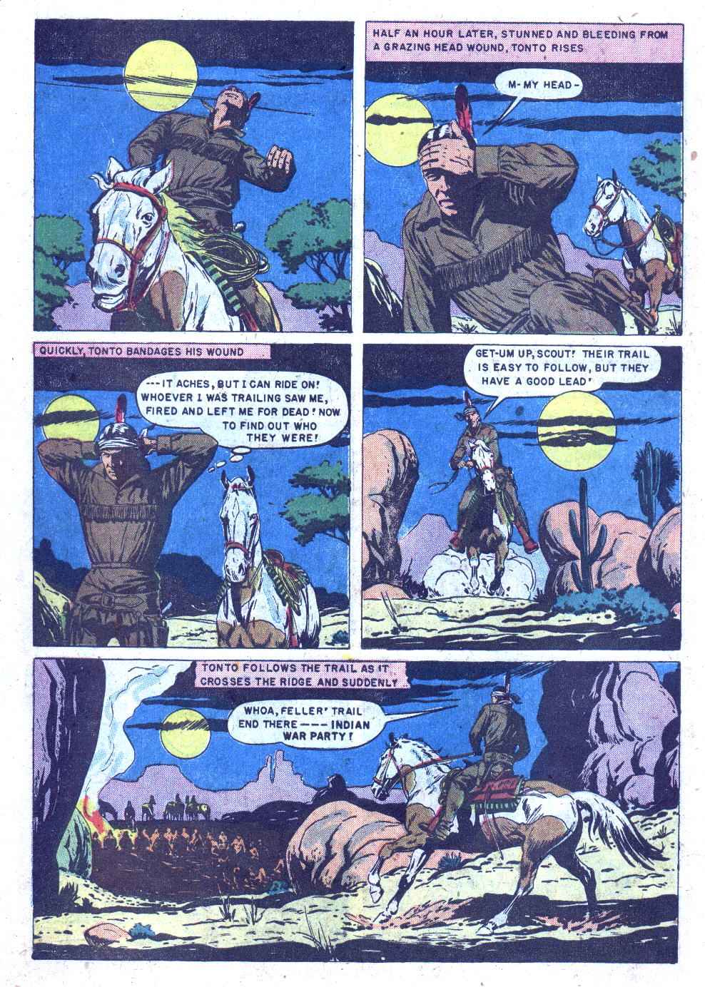 Read online Lone Ranger's Companion Tonto comic -  Issue #10 - 10