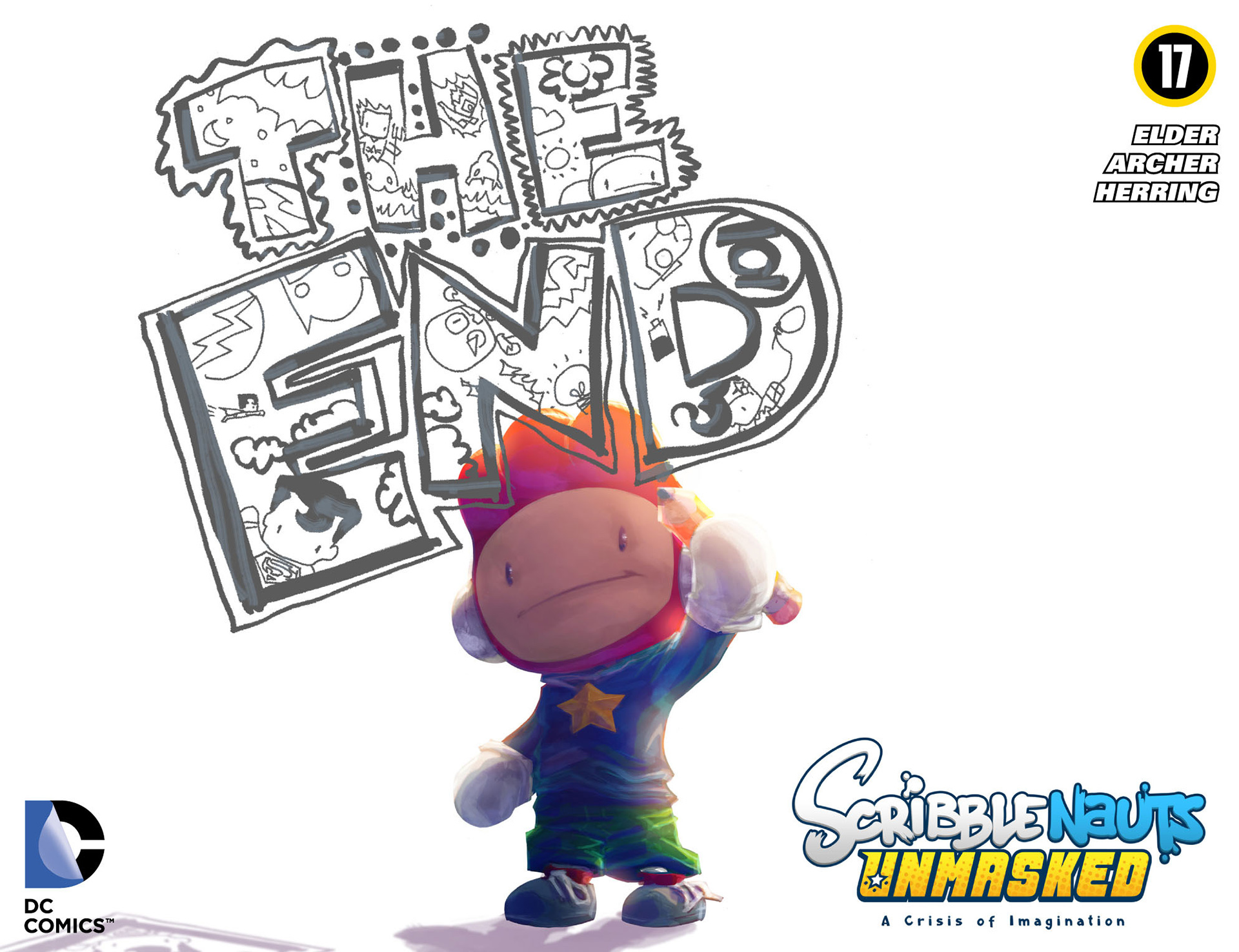 Read online Scribblenauts Unmasked: A Crisis of Imagination comic -  Issue #17 - 1
