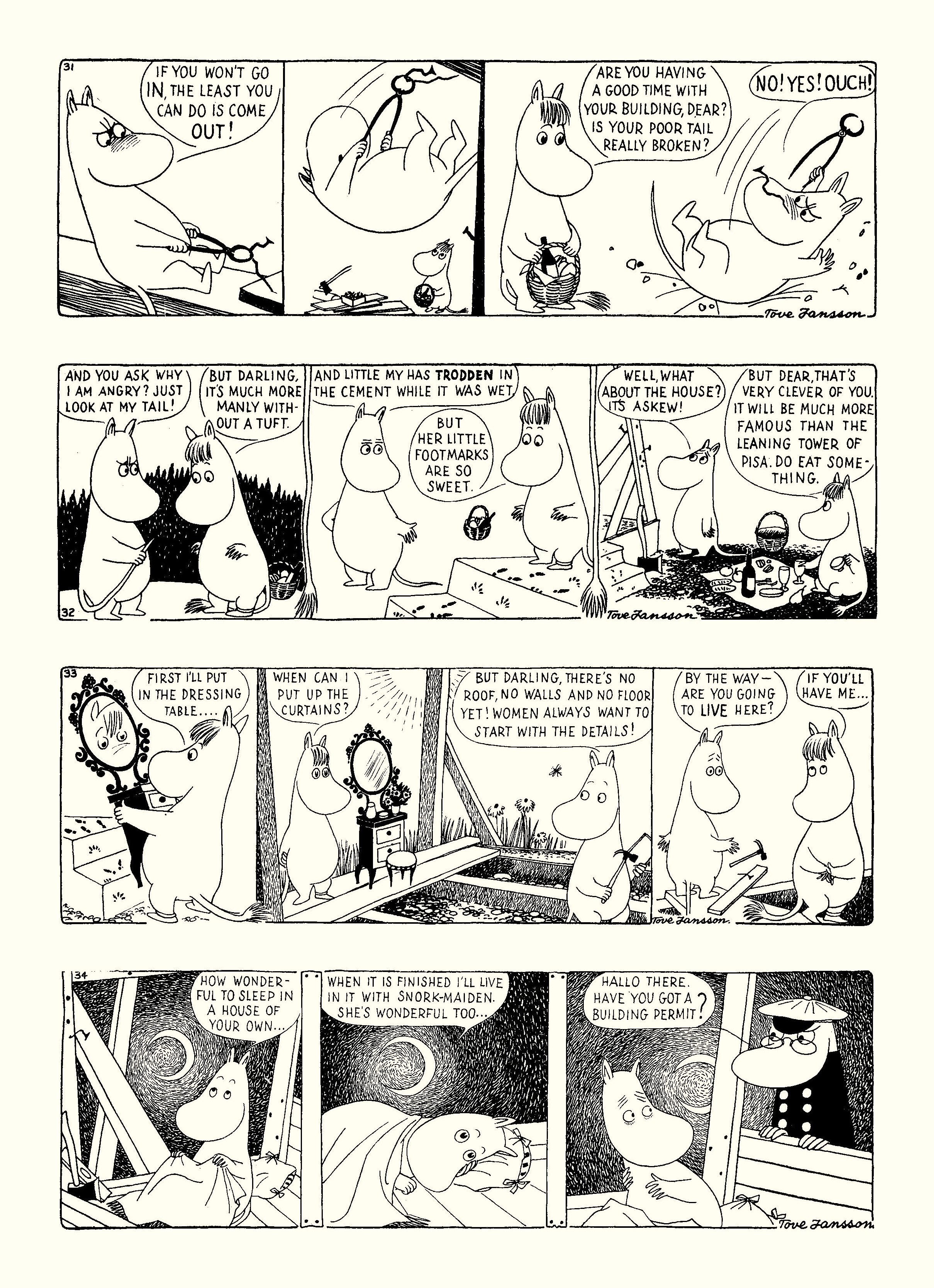 Read online Moomin: The Complete Tove Jansson Comic Strip comic -  Issue # TPB 2 - 56