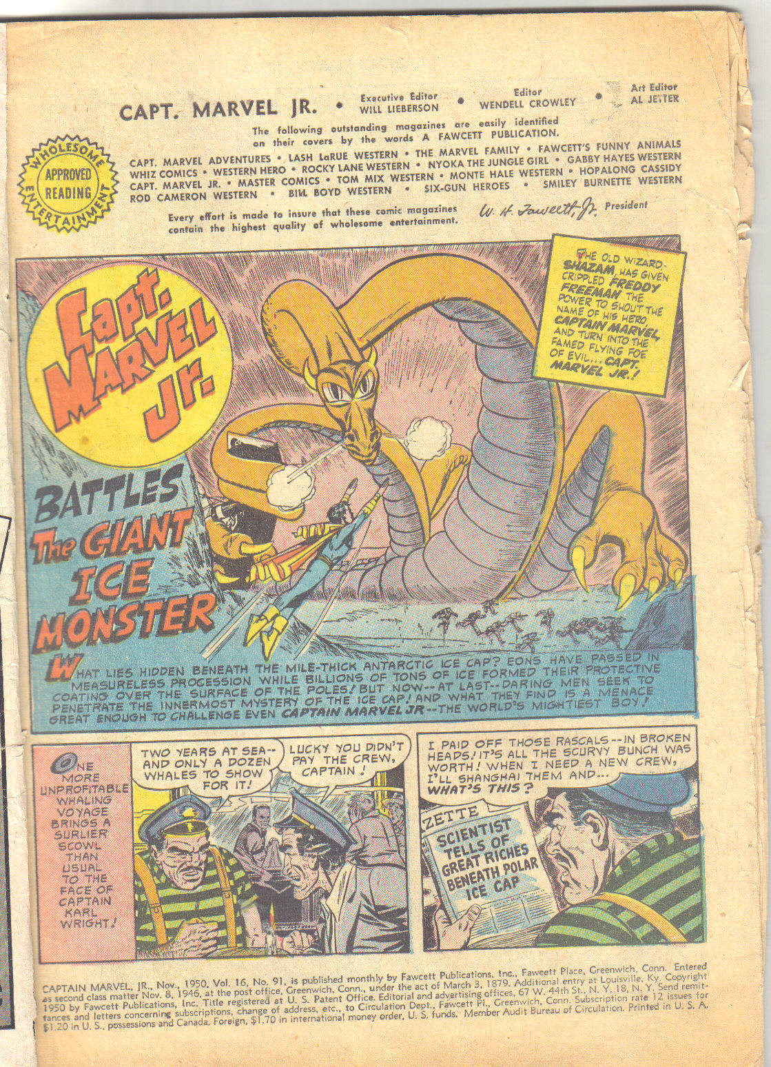 Read online Captain Marvel, Jr. comic -  Issue #91 - 3