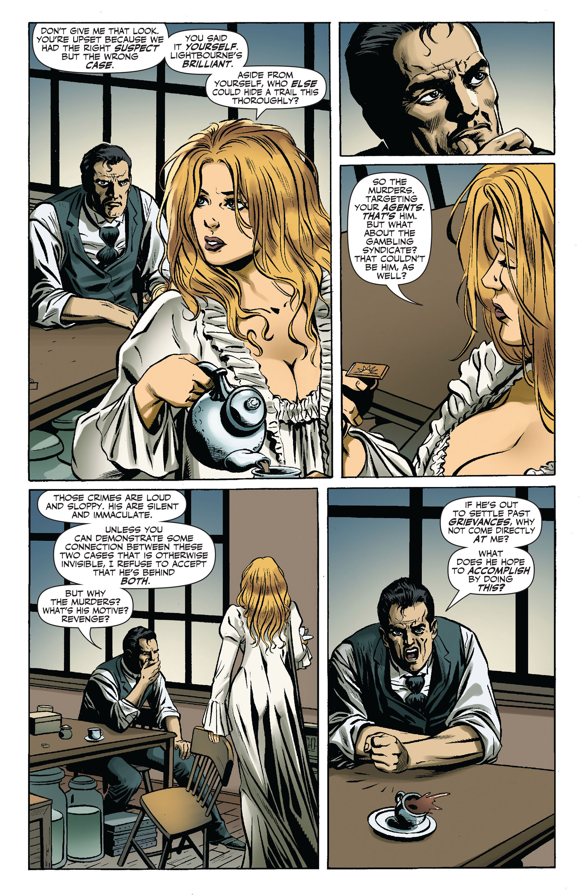 Read online Ruse (2011) comic -  Issue #3 - 13