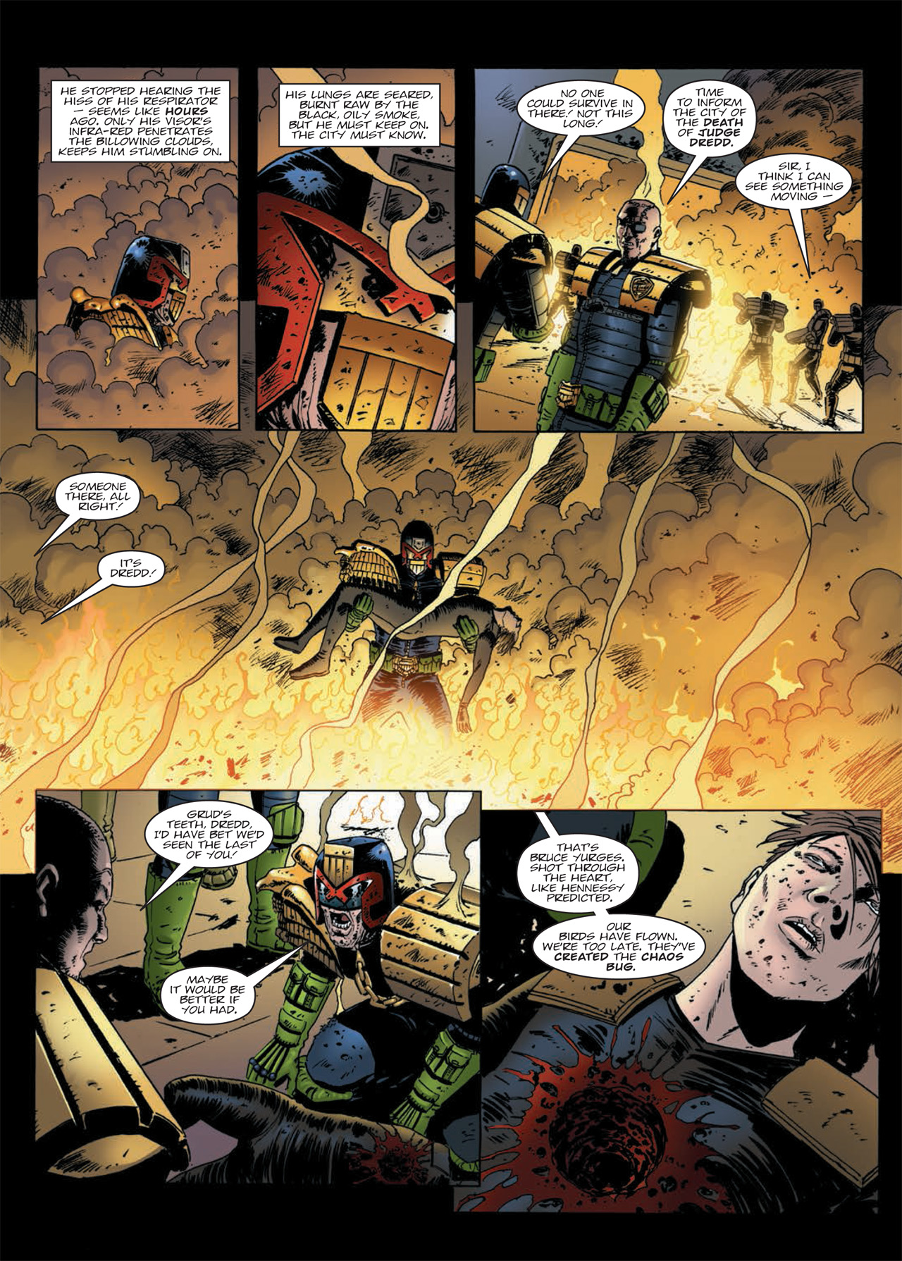 Read online Judge Dredd: Day of Chaos: Endgame comic -  Issue # TPB (Part 1) - 35