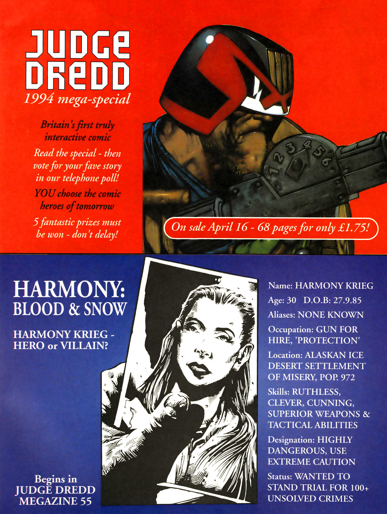 Read online Judge Dredd: The Megazine (vol. 2) comic -  Issue #54 - 23