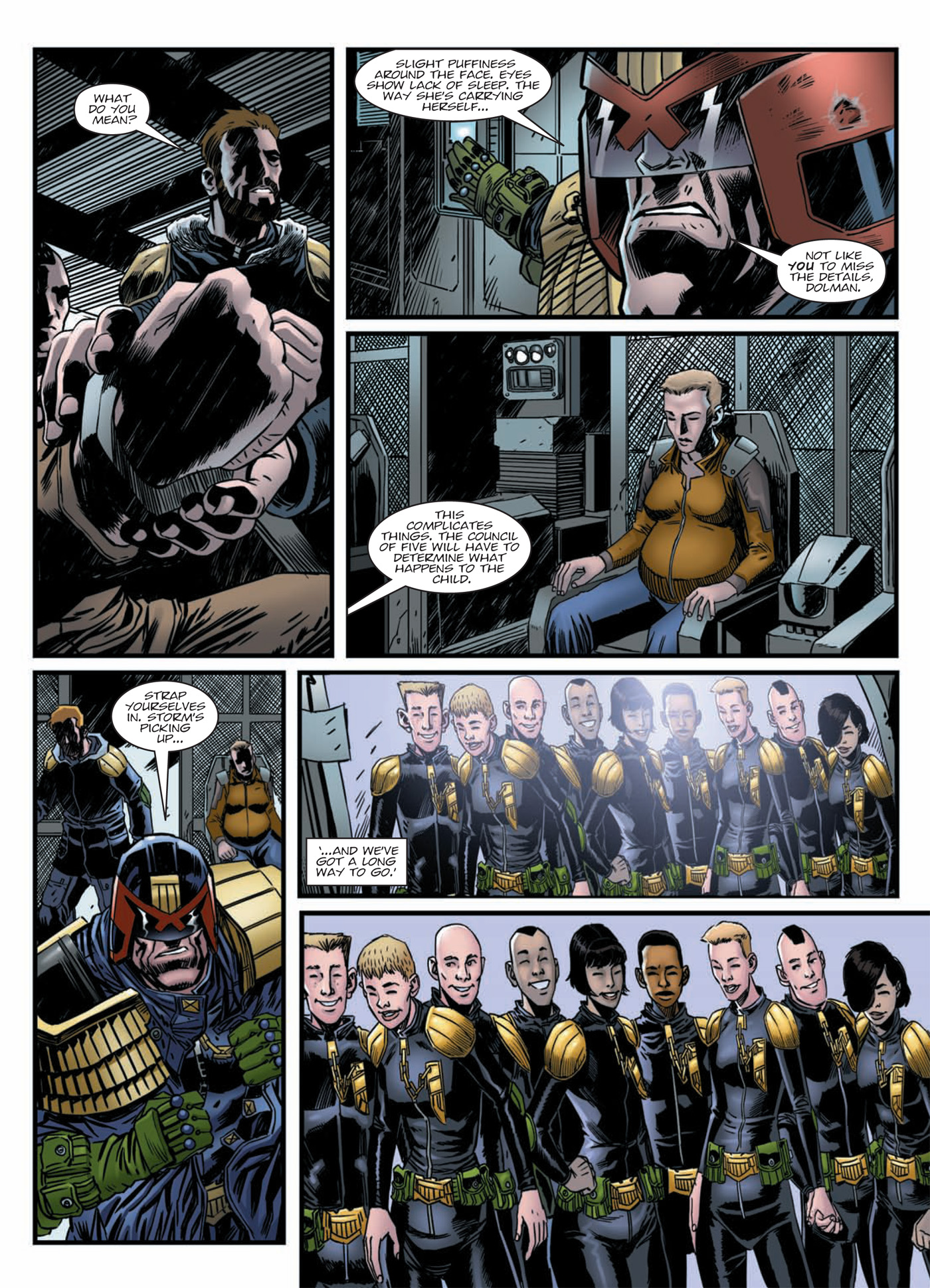Read online Judge Dredd: Day of Chaos: Fallout comic -  Issue # TPB (Part 2) - 57