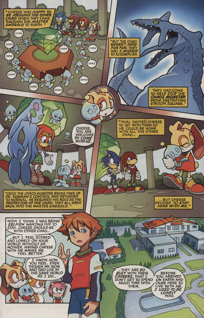Read online Sonic X comic -  Issue #5 - 6