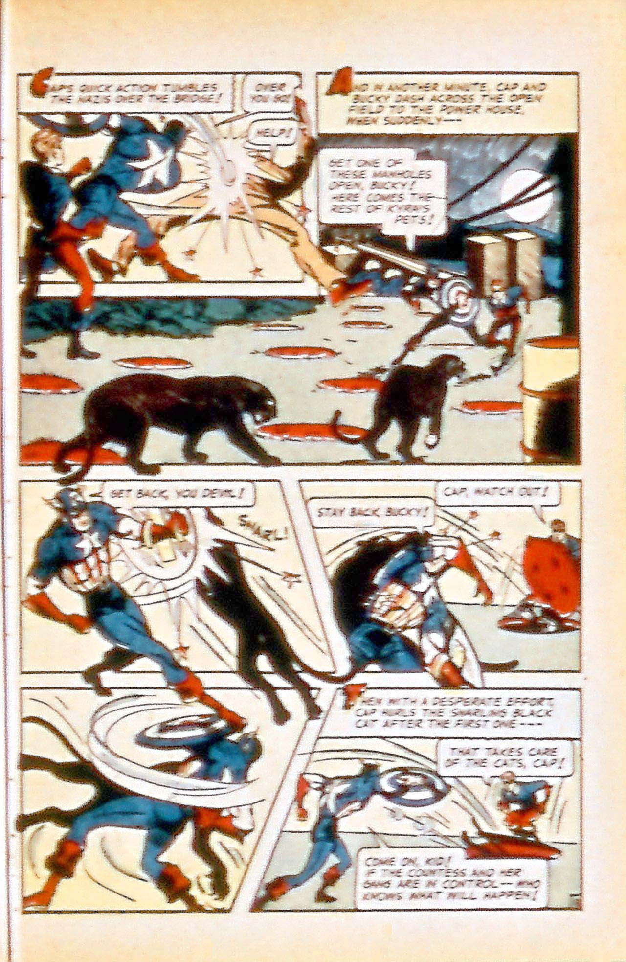 Read online Captain America Comics comic -  Issue #36 - 41