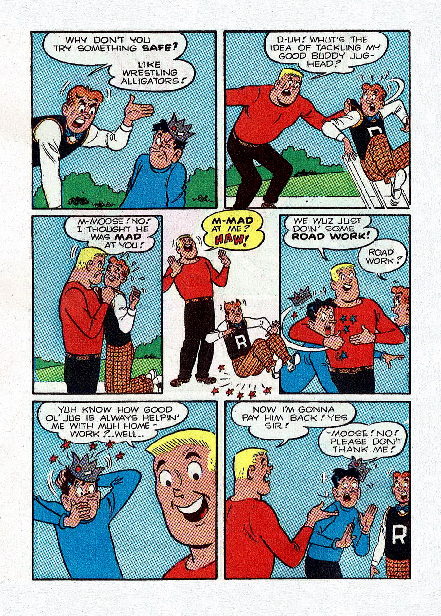 Read online Jughead Jones Comics Digest comic -  Issue #75 - 38