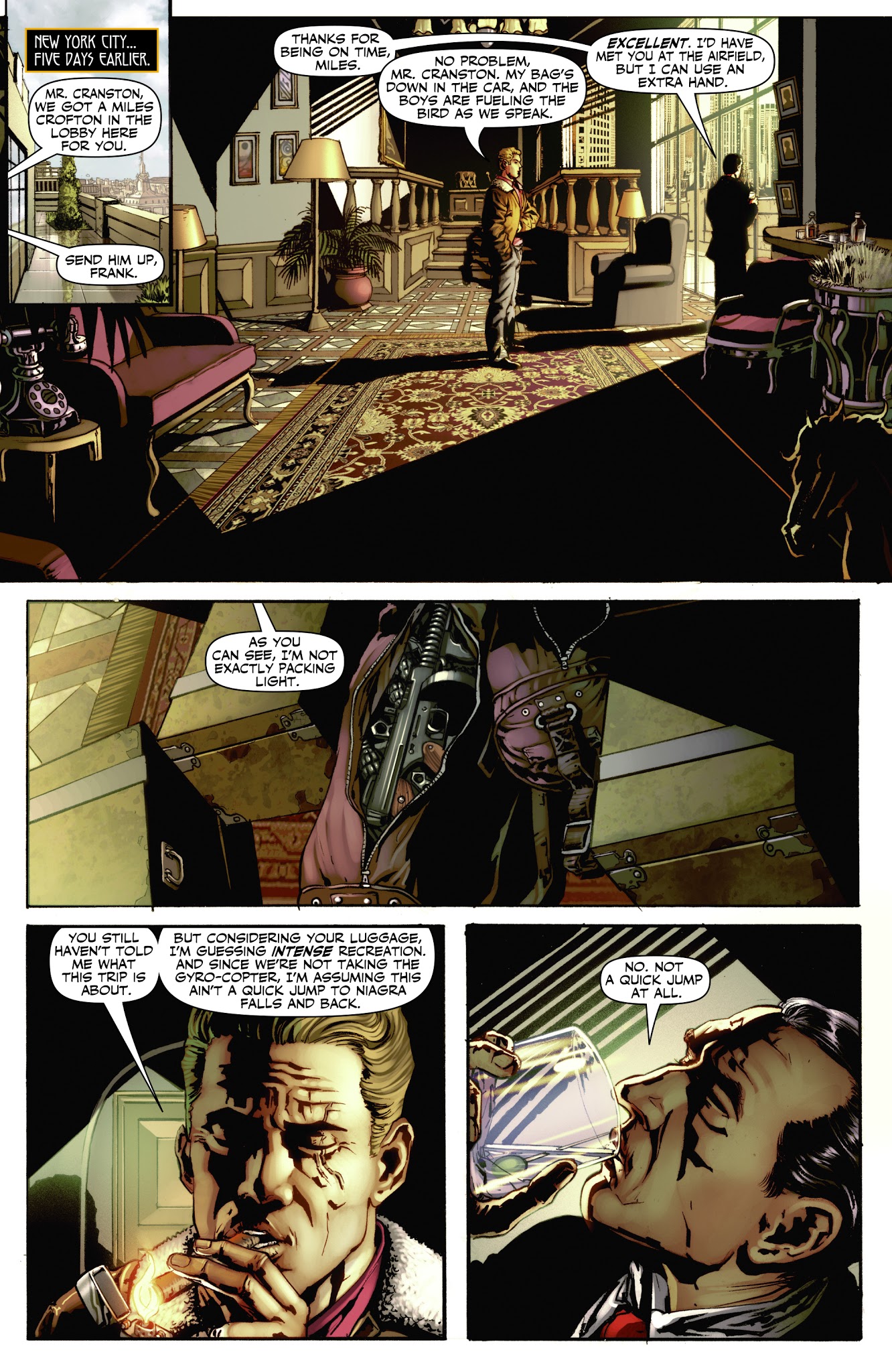 Read online The Shadow (2012) comic -  Issue # TPB 2 - 9